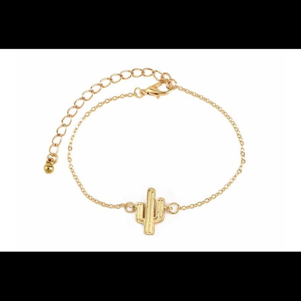 ⚡️ Last One🌵 Cactus Bracelet set of 4 love gold - Picture 4 of 5